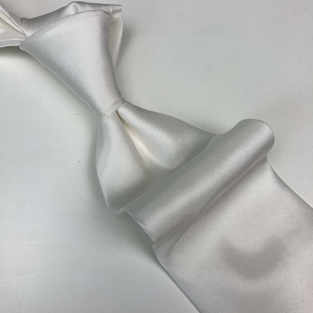 100%Silk Habotai Necktie Tie White 100%silk DIY Painting